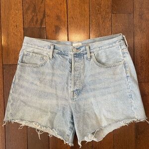 Z Supply Light Blue Jean Shorts